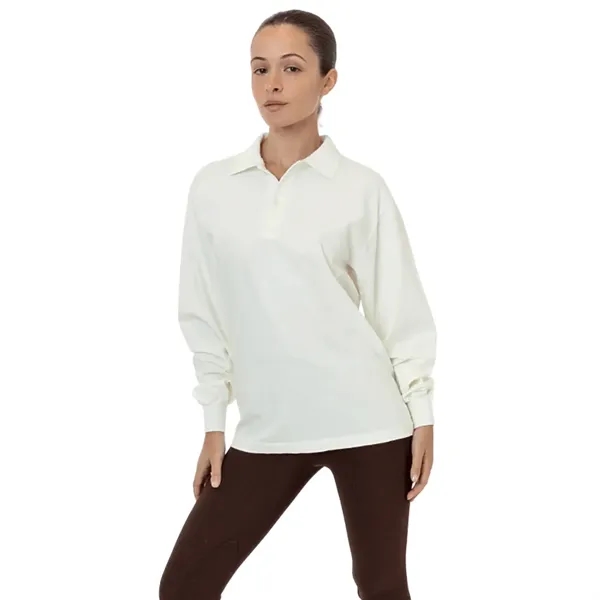 Polo Unisex Long Sleeve - Polo Unisex Long Sleeve - Image 4 of 8