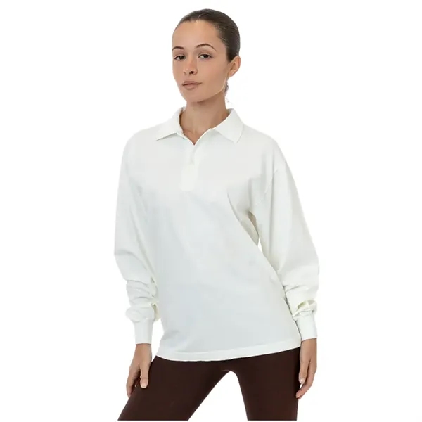 Polo Unisex Long Sleeve - Polo Unisex Long Sleeve - Image 6 of 8
