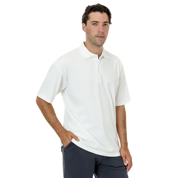 Short Sleeve Unisex Polo T-Shirt - Short Sleeve Unisex Polo T-Shirt - Image 2 of 4