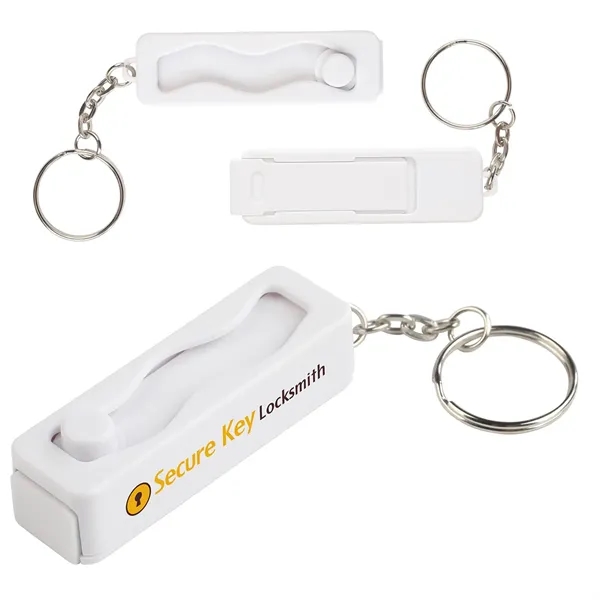 Contour Phone Stand Key Chain with Finger Fidget - Contour Phone Stand Key Chain with Finger Fidget - Image 3 of 3