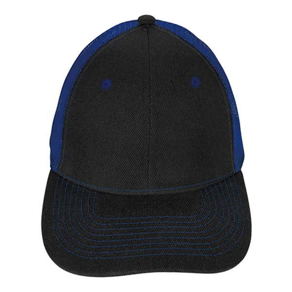 Mid-Profile Accent Mesh Snapback Cap - Mid-Profile Accent Mesh Snapback Cap - Image 4 of 8