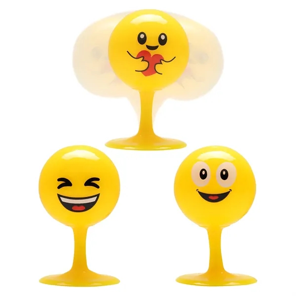 Emoji Bopper Desk Ball with Suction Cup - Emoji Bopper Desk Ball with Suction Cup - Image 0 of 3