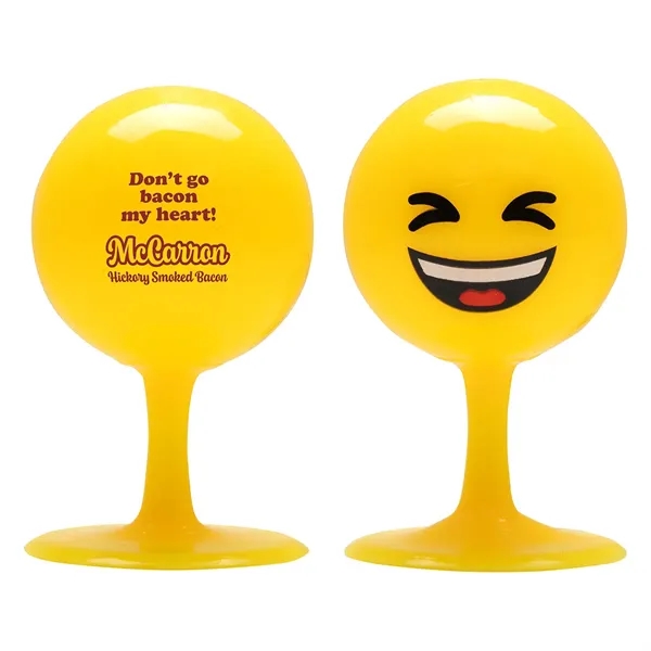 Emoji Bopper Desk Ball with Suction Cup - Emoji Bopper Desk Ball with Suction Cup - Image 2 of 3