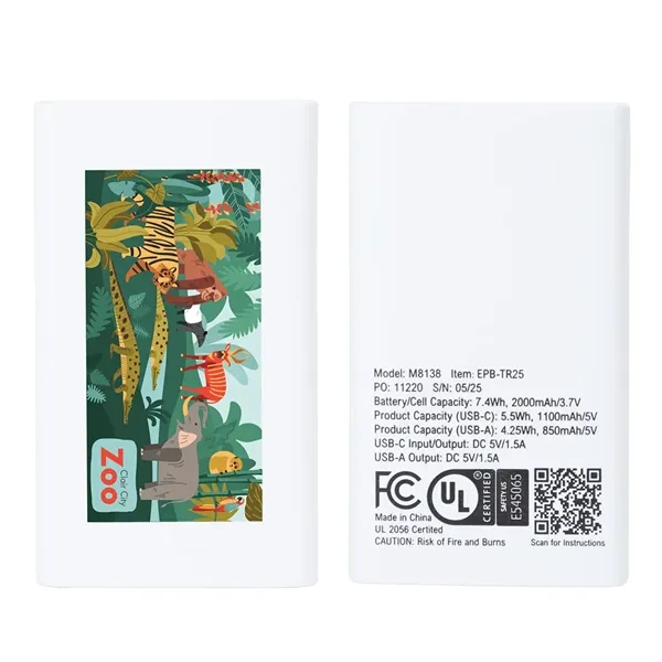 Triumph 2000mAh UL-Listed Power Bank - Triumph 2000mAh UL-Listed Power Bank - Image 3 of 3