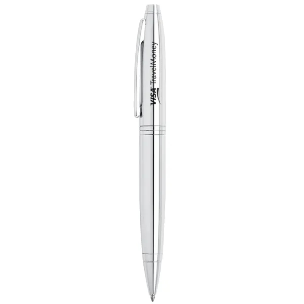 Custom Cross Calais Ballpoint Pen - Polished Chrome