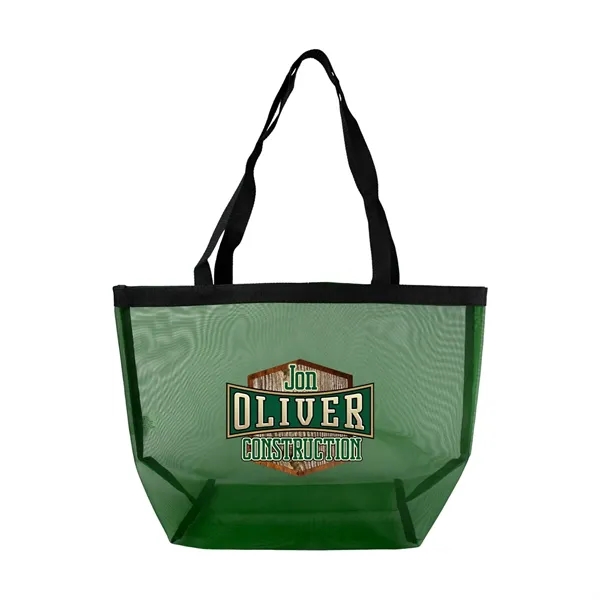 Recycled Mesh Grocery Tote - Recycled Mesh Grocery Tote - Image 8 of 10