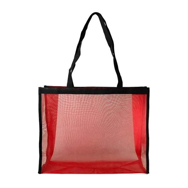 Recycled Mesh Tote Bag - Recycled Mesh Tote Bag - Image 1 of 10