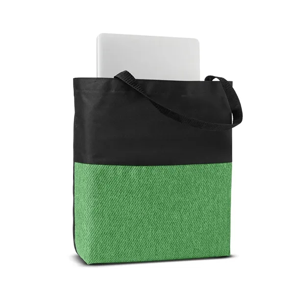 Twill Laptop Tote Bag - Twill Laptop Tote Bag - Image 5 of 8