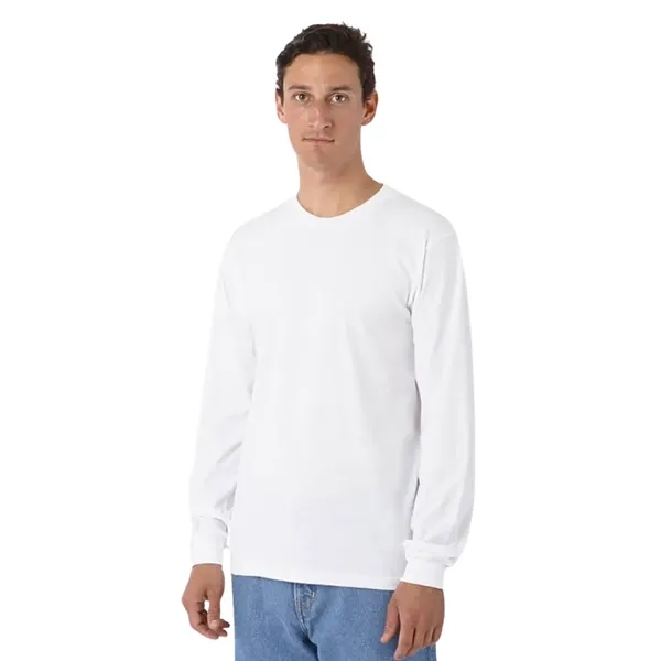 Long Sleeve Fine Jersey Unisex Crew - Long Sleeve Fine Jersey Unisex Crew - Image 5 of 5