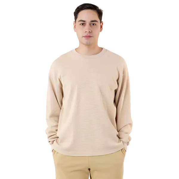 Long Sleeve Heavy Thermal Unisex Crew Neck - Long Sleeve Heavy Thermal Unisex Crew Neck - Image 1 of 5