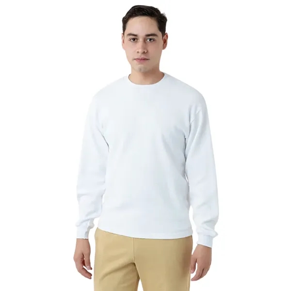 Long Sleeve Heavy Thermal Unisex Crew Neck - Long Sleeve Heavy Thermal Unisex Crew Neck - Image 5 of 5