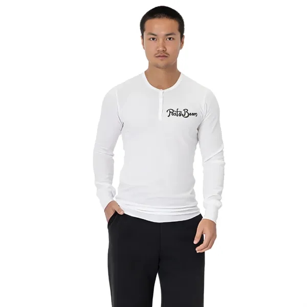 Long Sleeve Baby Thermal Unisex Henley - Long Sleeve Baby Thermal Unisex Henley - Image 0 of 3