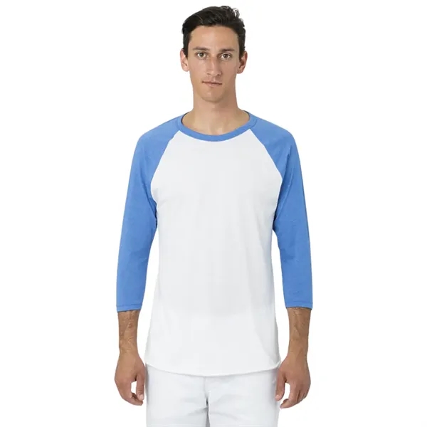 3/4 Poly Cotton Raglan - 3/4 Poly Cotton Raglan - Image 5 of 15