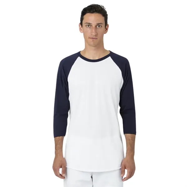 3/4 Poly Cotton Raglan - 3/4 Poly Cotton Raglan - Image 6 of 15