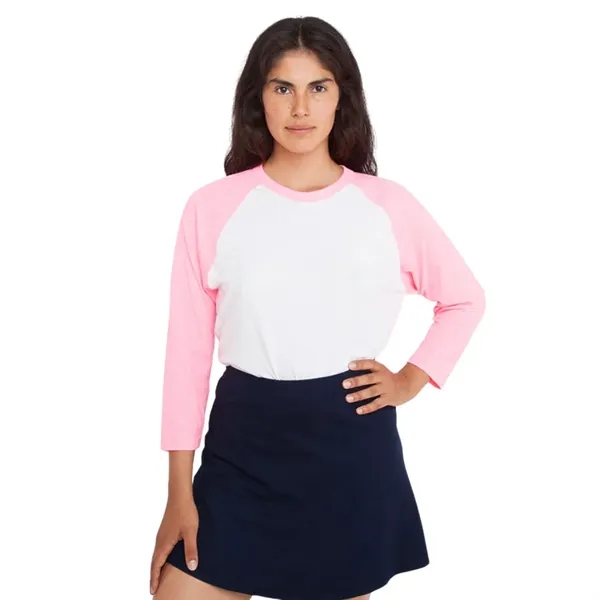 3/4 Poly Cotton Raglan - 3/4 Poly Cotton Raglan - Image 7 of 15