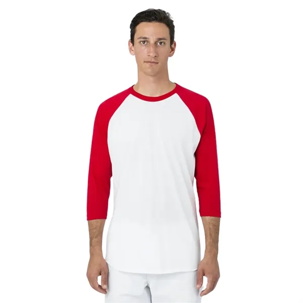 3/4 Poly Cotton Raglan - 3/4 Poly Cotton Raglan - Image 8 of 15