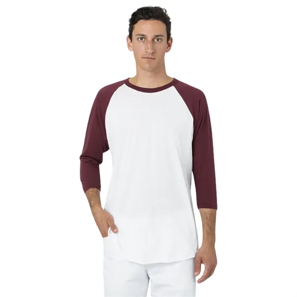3/4 Poly Cotton Raglan - 3/4 Poly Cotton Raglan - Image 9 of 15