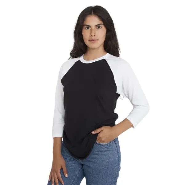 3/4 Poly Cotton Raglan - 3/4 Poly Cotton Raglan - Image 11 of 15
