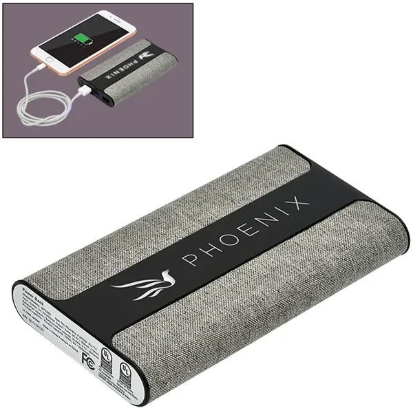 UL Certified Channel Power Bank - 8000 mAh