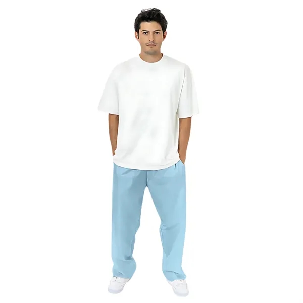 Wide Leg Nylon Taffeta Unisex Pants - Wide Leg Nylon Taffeta Unisex Pants - Image 1 of 13