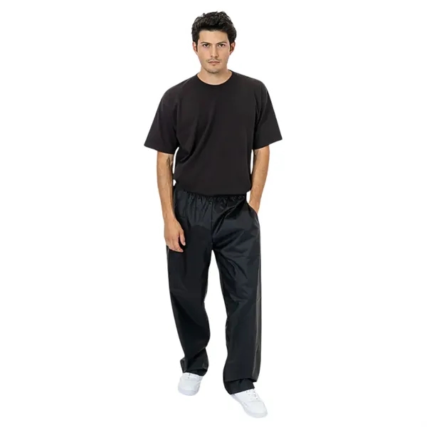 Wide Leg Nylon Taffeta Unisex Pants - Wide Leg Nylon Taffeta Unisex Pants - Image 3 of 13