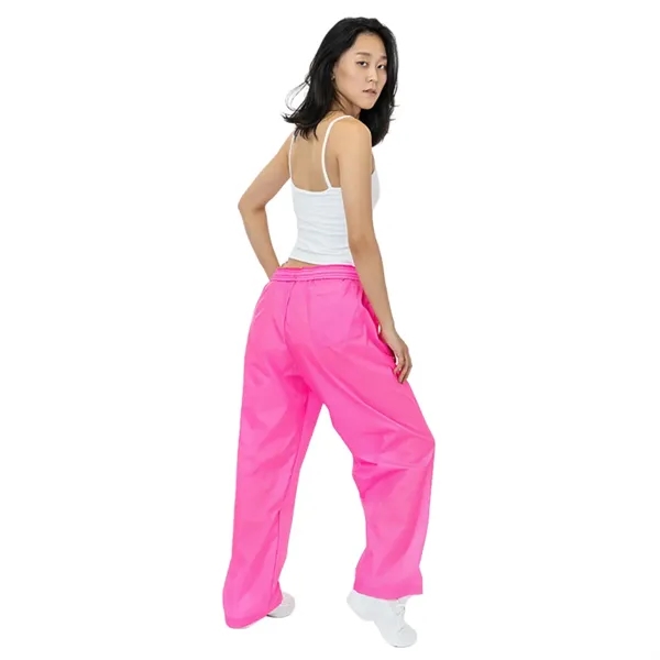 Wide Leg Nylon Taffeta Unisex Pants - Wide Leg Nylon Taffeta Unisex Pants - Image 7 of 13