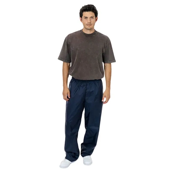 Wide Leg Nylon Taffeta Unisex Pants - Wide Leg Nylon Taffeta Unisex Pants - Image 12 of 13