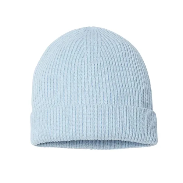 Atlantis Headwear Sustainable Fine Rib Cuffed Beanie - Atlantis Headwear Sustainable Fine Rib Cuffed Beanie - Image 12 of 18