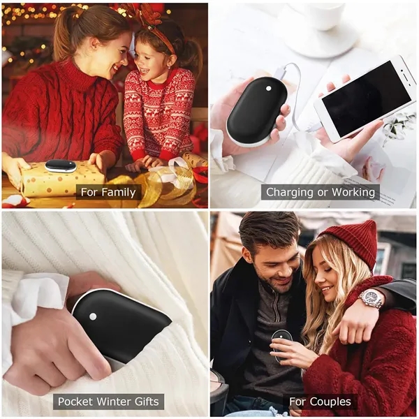 Rechargeable Lanyard Power Bank Hands Warmer - Rechargeable Lanyard Power Bank Hands Warmer - Image 2 of 3