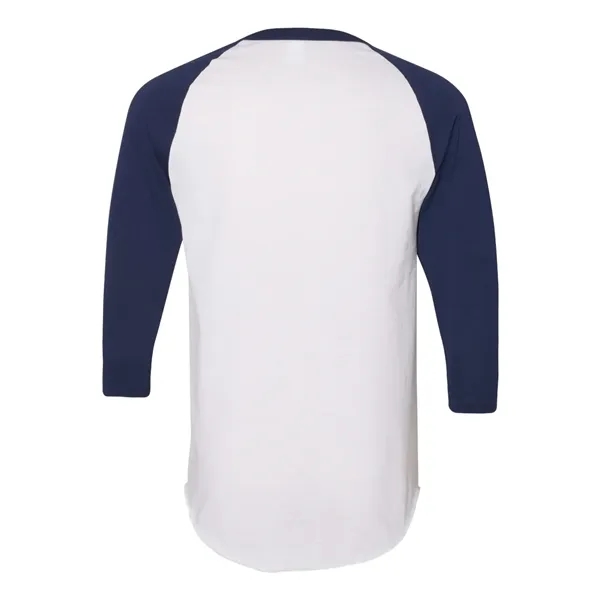 Augusta Sportswear Unisex Three-Quarter Raglan Sleeve Bas... - Augusta Sportswear Unisex Three-Quarter Raglan Sleeve Bas... - Image 23 of 29