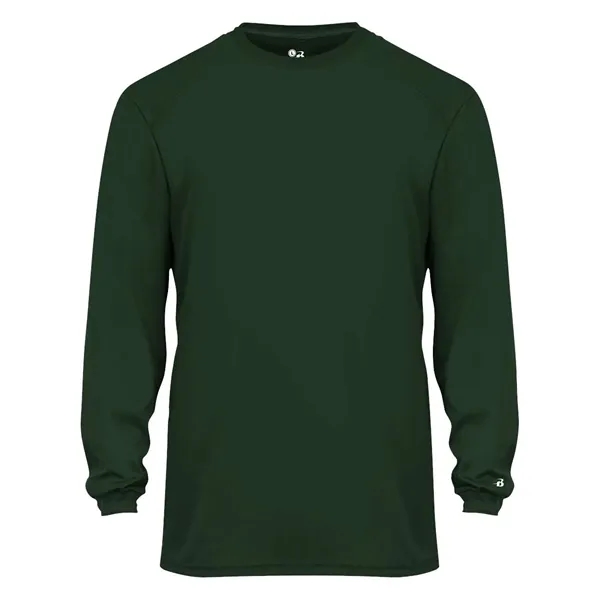 Badger Youth B-Core Long Sleeve T-Shirt - Badger Youth B-Core Long Sleeve T-Shirt - Image 9 of 28