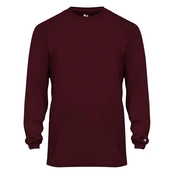 Badger Youth B-Core Long Sleeve T-Shirt - Badger Youth B-Core Long Sleeve T-Shirt - Image 15 of 28