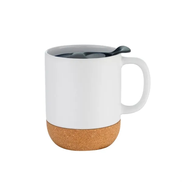 12 oz. Ceramic Mug with Cork Base - 12 oz. Ceramic Mug with Cork Base - Image 9 of 9