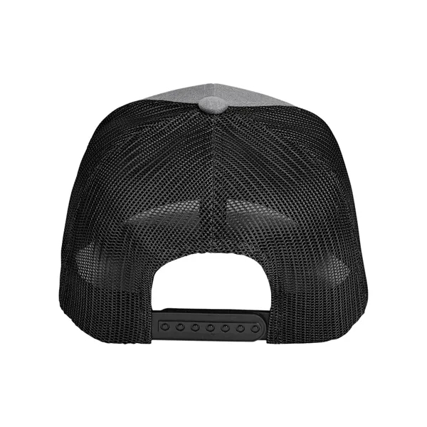 Team 365 Zone Sonic Heather Trucker Cap - Team 365 Zone Sonic Heather Trucker Cap - Image 6 of 16