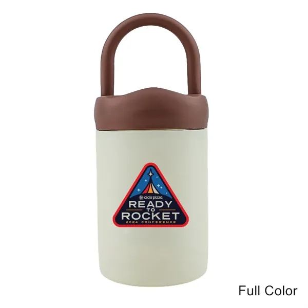 16 oz Portable Glass Cup with Handle & Phone Stand Lid - 16 oz Portable Glass Cup with Handle & Phone Stand Lid - Image 1 of 10