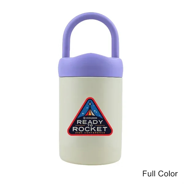 16 oz Portable Glass Cup with Handle & Phone Stand Lid - 16 oz Portable Glass Cup with Handle & Phone Stand Lid - Image 2 of 10