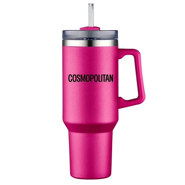 Aqueduct-III 40 Oz Tumbler Mugs with Straw (Double Walled) - Aqueduct-III 40 Oz Tumbler Mugs with Straw (Double Walled) - Image 3 of 11