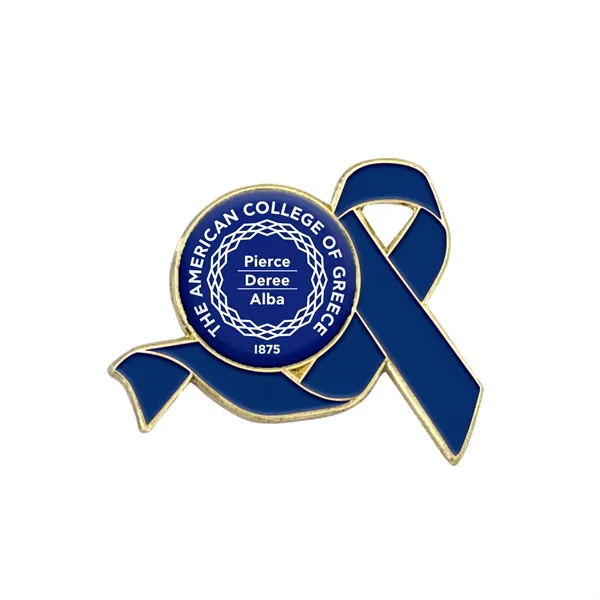 Awareness Ribbon Lapel Pins w/ Custom Logo - Awareness Ribbon Lapel Pins w/ Custom Logo - Image 12 of 16