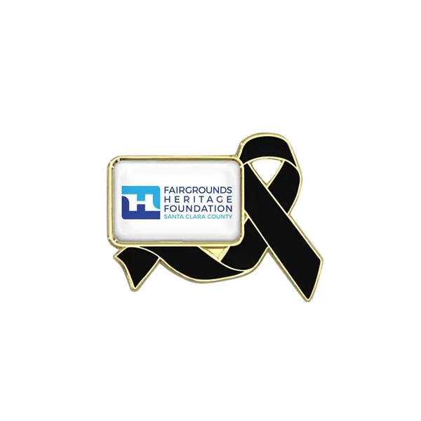 Awareness Ribbon Lapel Pins w/ Custom Logo - Awareness Ribbon Lapel Pins w/ Custom Logo - Image 8 of 16