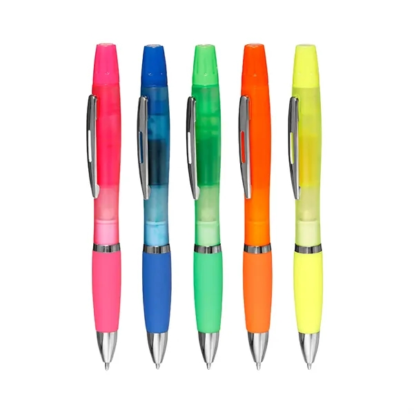 2-in-1 Highlighter Pen - 2-in-1 Highlighter Pen - Image 1 of 7