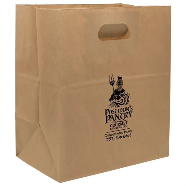 Kraft Die Cut Handle Bags - Kraft Die Cut Handle Bags - Image 0 of 2