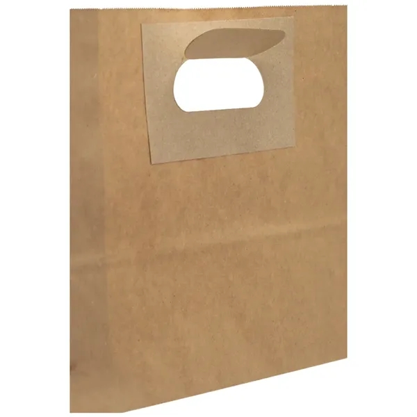 Kraft Die Cut Handle Bags - Kraft Die Cut Handle Bags - Image 2 of 2