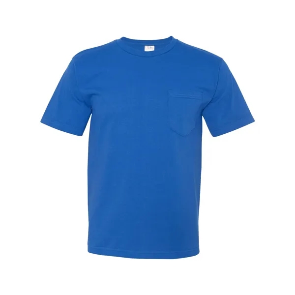 Bayside Unisex USA-Made Midweight Pocket T-Shirt - Bayside Unisex USA-Made Midweight Pocket T-Shirt - Image 18 of 23