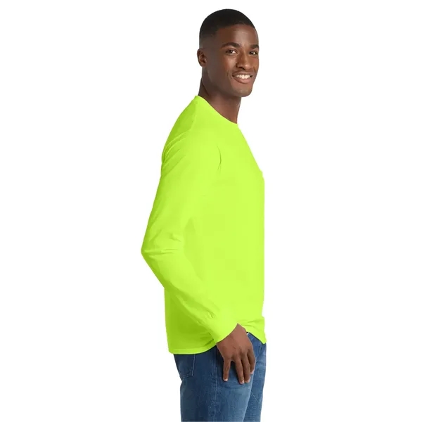 Port & Co Long Sleeve Essential Pocket Tee. - Port & Co Long Sleeve Essential Pocket Tee. - Image 59 of 59