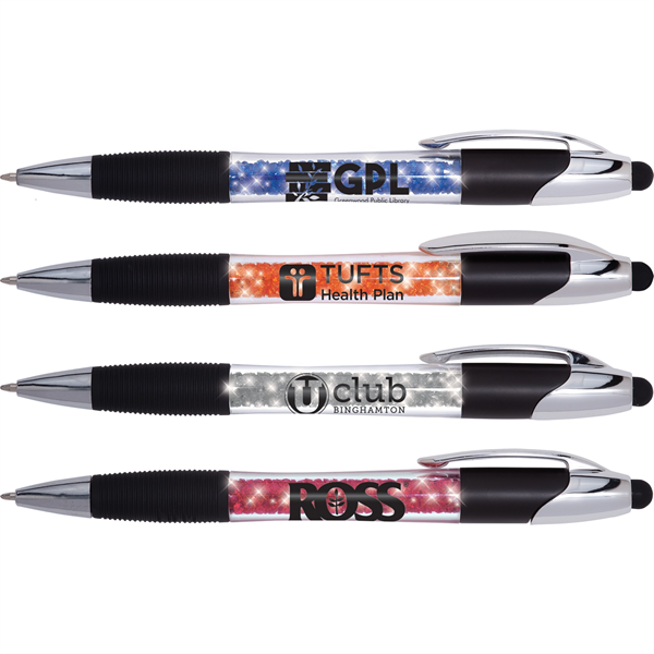 Geode Illuminated Ballpoint Stylus Pen - Geode Illuminated Ballpoint Stylus Pen - Image 0 of 10