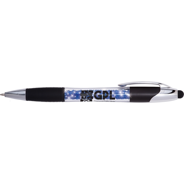 Geode Illuminated Ballpoint Stylus Pen - Geode Illuminated Ballpoint Stylus Pen - Image 2 of 10