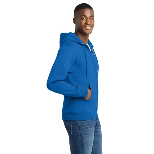 Port & Co Core Fleece Full-Zip Hooded Sweatshirt. - Port & Co Core Fleece Full-Zip Hooded Sweatshirt. - Image 32 of 159