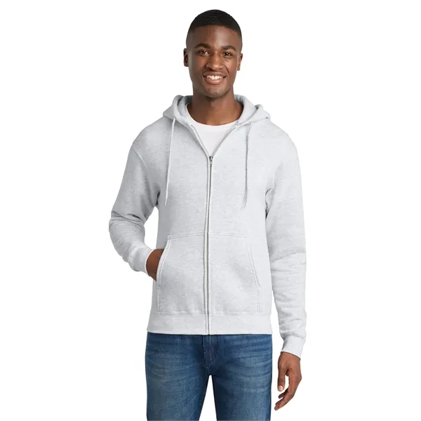 Port & Co Core Fleece Full-Zip Hooded Sweatshirt. - Port & Co Core Fleece Full-Zip Hooded Sweatshirt. - Image 41 of 159