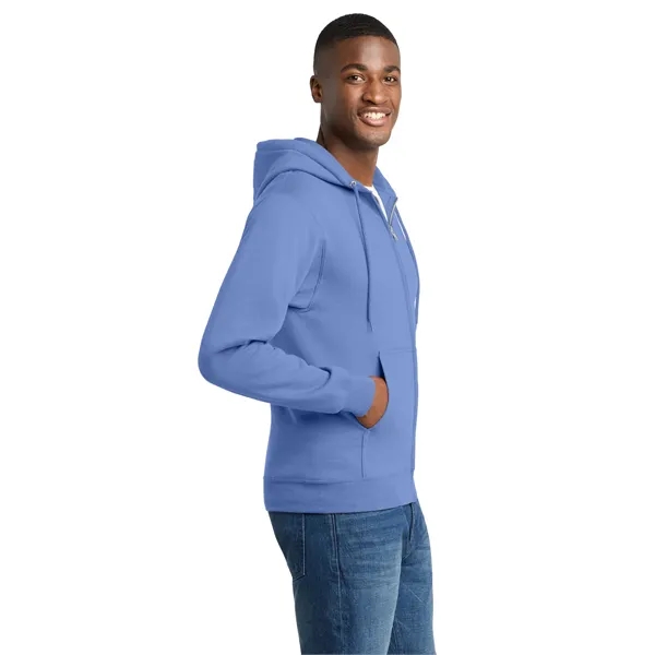 Port & Co Core Fleece Full-Zip Hooded Sweatshirt. - Port & Co Core Fleece Full-Zip Hooded Sweatshirt. - Image 49 of 159