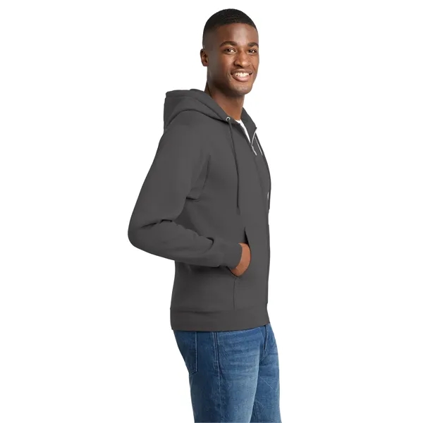 Port & Co Core Fleece Full-Zip Hooded Sweatshirt. - Port & Co Core Fleece Full-Zip Hooded Sweatshirt. - Image 55 of 159